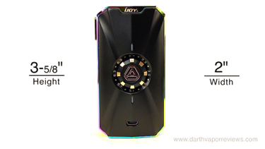 iJoy Zenith 3 Box Mod Dimensions